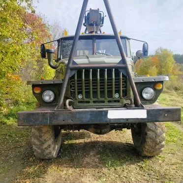 Лесовоз (сортиментовоз) Урал 4320 с КМУ Урал, 1992