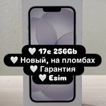 iPhone 17e, 256 ГБ, eSIM, Новосибирск