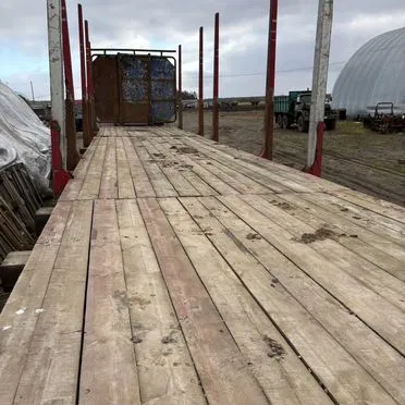 Полуприцеп лесовоз (сортиментовоз) Meusburger Новтрак SW-240H, 2011
