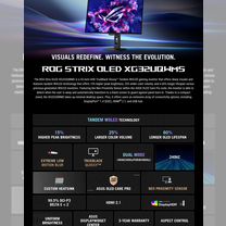 Asus ROG Strix oled XG32uqwms 4K Tandem, Москва