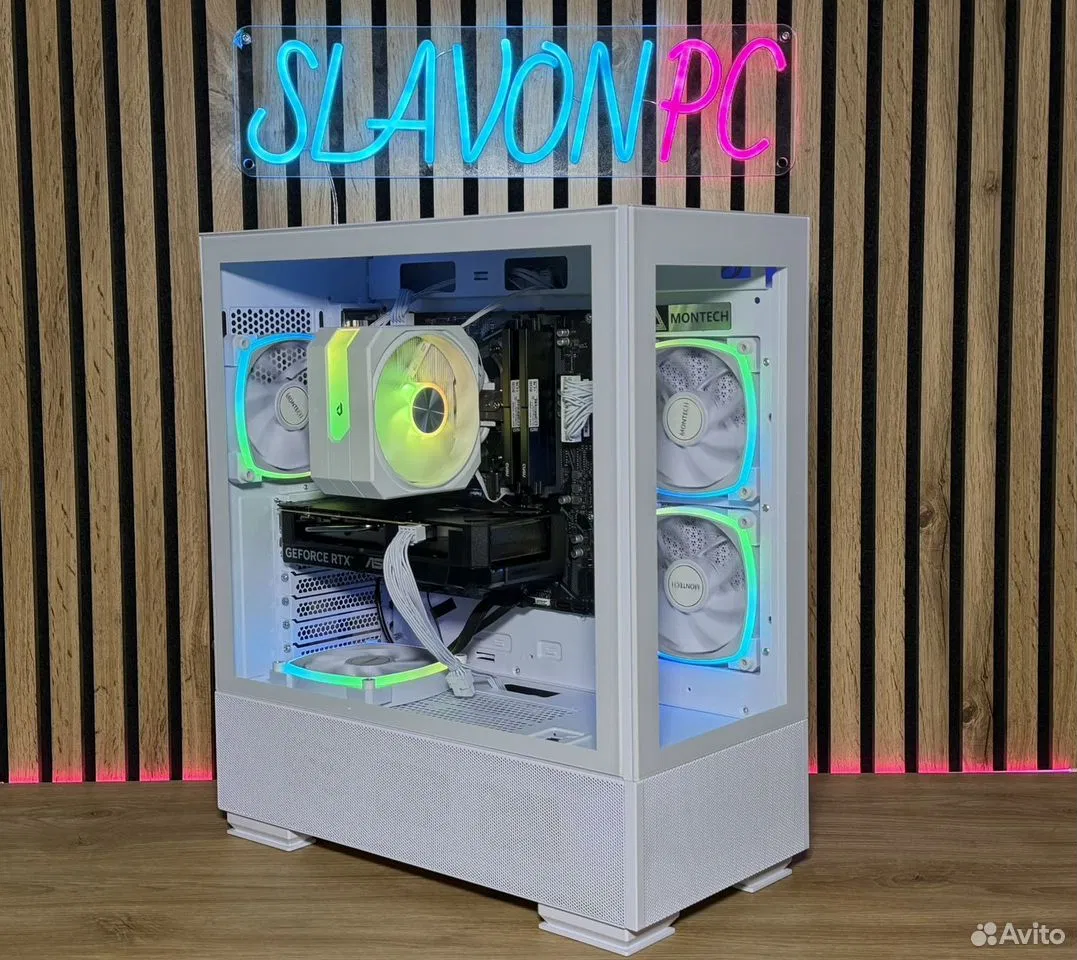 Игровой ПК — AMD Ryzen 7 5700X / RTX 5060 / 16 GB — фото 1